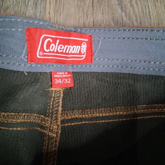 Coleman Men's 34 x 32 Toffee/Brown Utility, Fleece Lined, Stretch Pant NWT - Picture 6 of 8